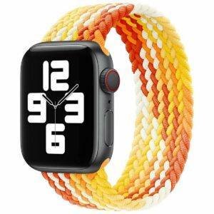 Orange TG Braided Solo Loop Apple Watch Band