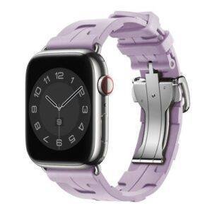 Light Purple TG Deployment Buckle Band Apple Watch Band