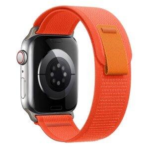 Orange TG Trail Loop Nylon Apple Watch Band