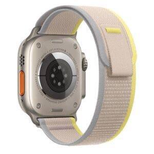 Yellow TG Trail Loop Nylon Apple Watch Band